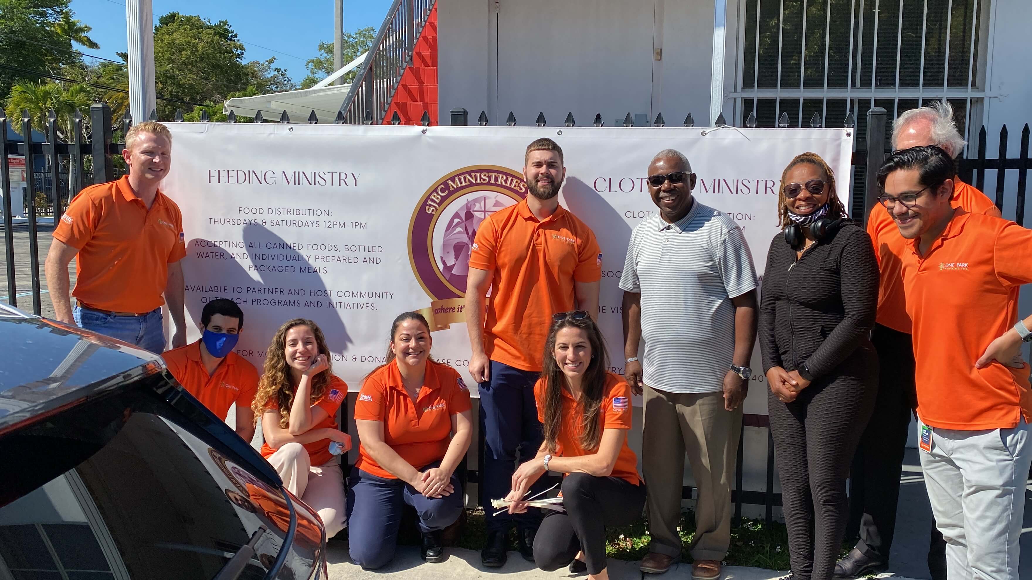 Giving Back to Coconut Grove's Oldest Church: One Park Financial's Professional Clothing Drive