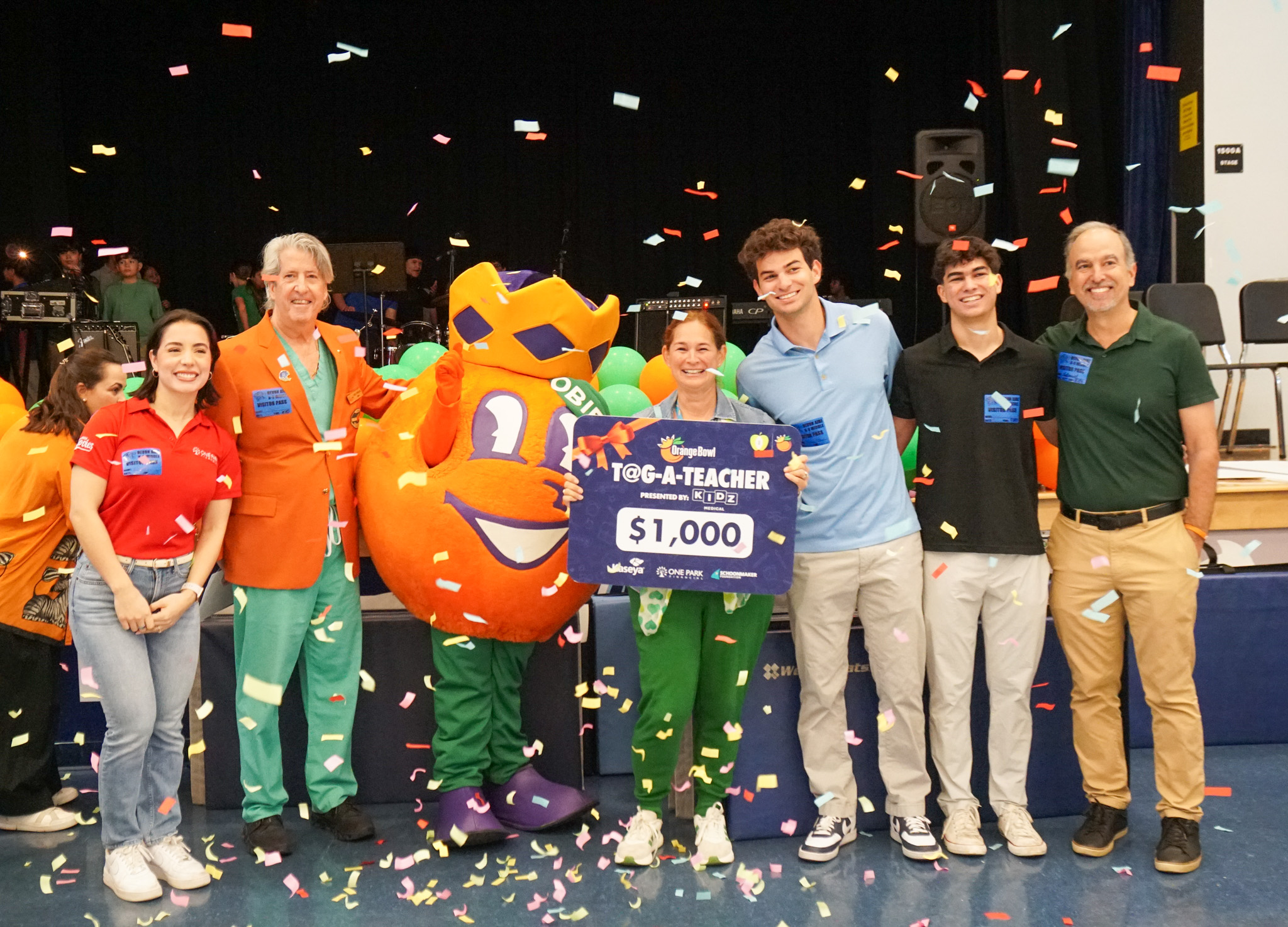 One Park Financial and Orange Bowl Cares Champion Educators Through 